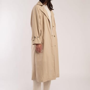 Taupe Seamed Trench