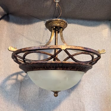 Contemporary Rustic Chandelier 18 x 13