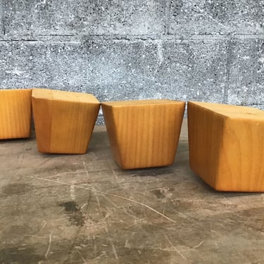 Solid Wood Couch Feet Four Pack (Seattle)