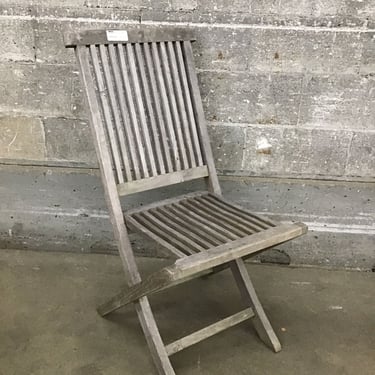 Folding Patio Chair (Seattle)