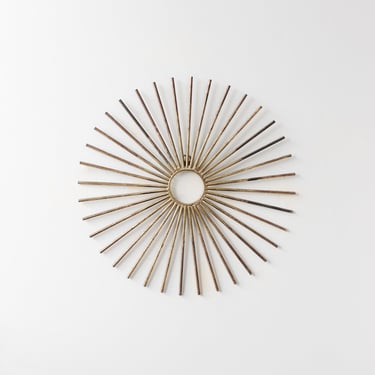 midcentury french starburst wall hanging