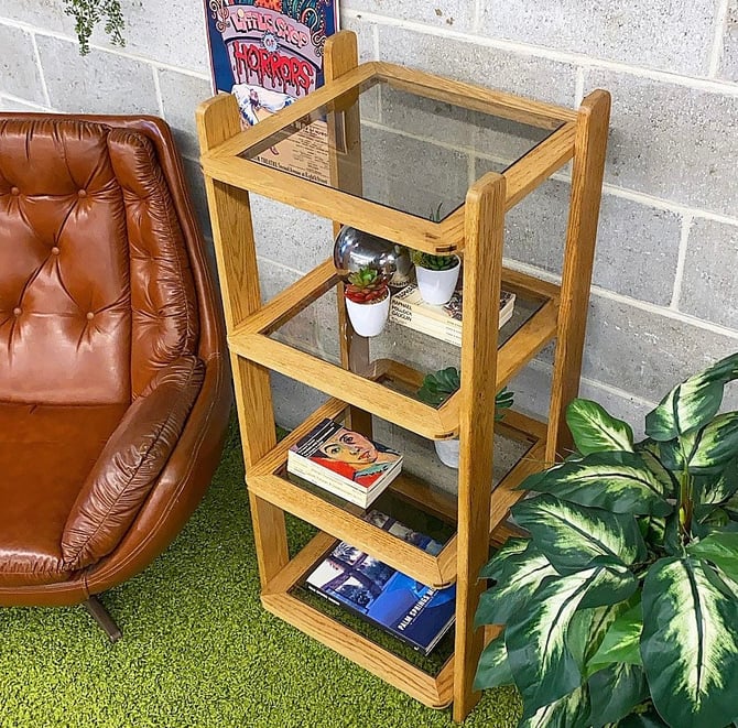 LOCAL PICKUP ONLY ———— Vintage Shelving Unit 