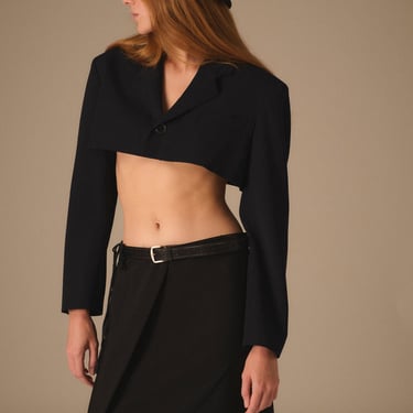 Early 00s Yohji Yamamoto Cropped Blazer