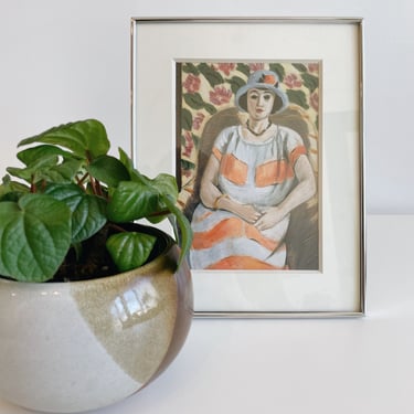 Matisse's "Young Woman in Pink" Framed Print