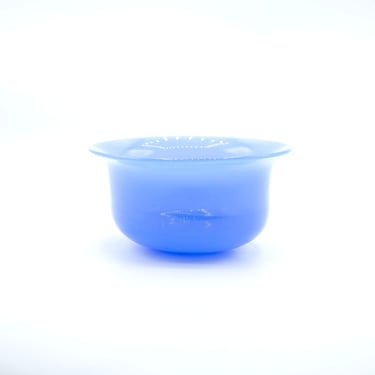Vintage Blown Glass Bowl | Studio Glassware | Violet-Blue | 2.5