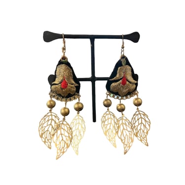 BPR Gold Leaf Earrings