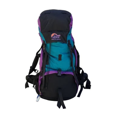 Lowe Alpine Contour Light W VV Purple Teal Expedition Backpack Hiking Internal 