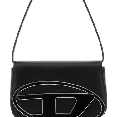 Diesel Women Black Leather 1Dr Shoulder Bag