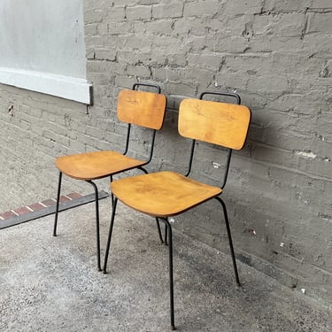 Pair of MCM Bentwood Chairs