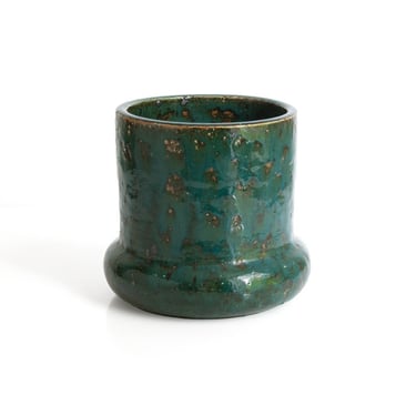 Marianne Westman large hand thrown vase in green for Rorstrand Studio