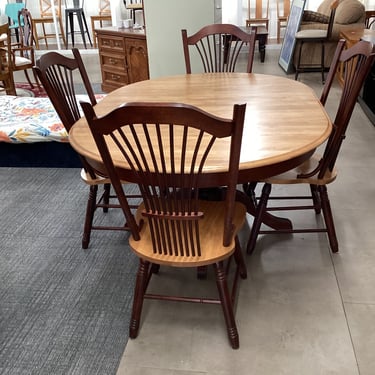 To Toned Dining Set