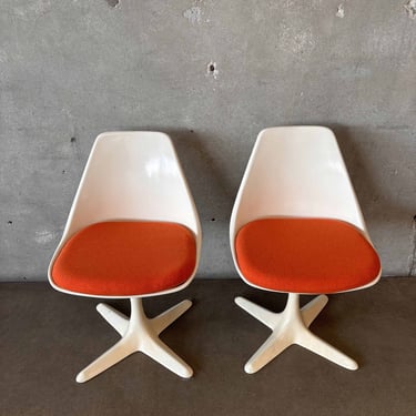 Pair of Burke Side Chairs, 1960s #2