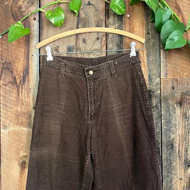 Vintage 70s Gap Corduroy pants Womens size 16 waist 
