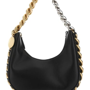 Stella Mccartney Women Black Alter Mat Frayme Shoulder Bag