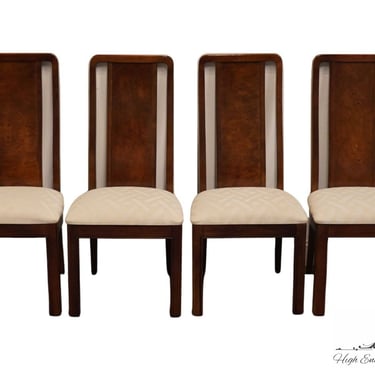 Set of 4 THOMASVILLE FURNITURE Founders Collection Asian Inspired Dining Side Chairs 22121-821 