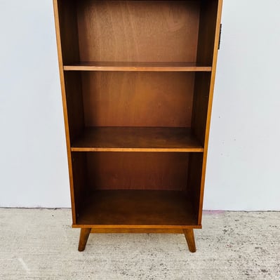 Wood Petite Mcm Book Shelf