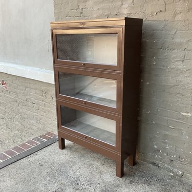 3 Stack Metal Barrister Bookcase