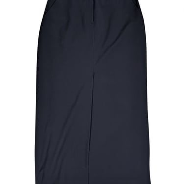 Veronica Beard - Black Maxi Slit Front Skirt Sz 10