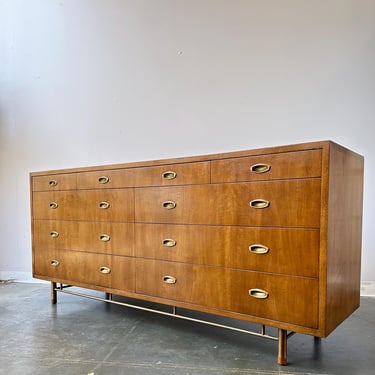 Mid Century Modern Elegant Chest Dresser By John Stuart 