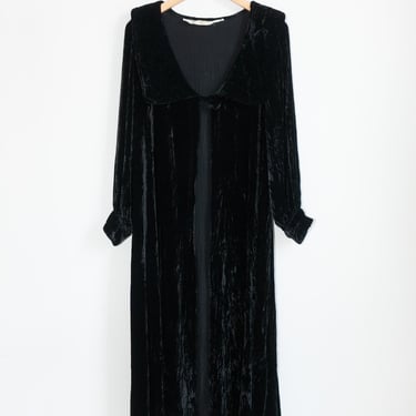 Vintage Crushed Velvet Opera Coat