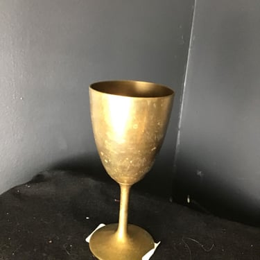 Brass goblet (Seattle)