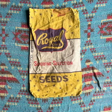 Vintage Royal Superfine Selection Seed Sack 