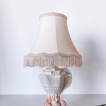 Vintage Under the Sea Pearlescent Lamp