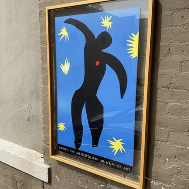 Framed Matisse Poster