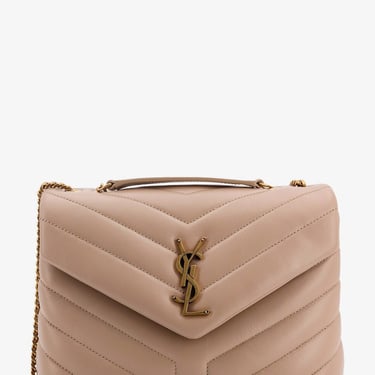 Saint Laurent Woman Saint Laurent Woman Beige Shoulder Bags