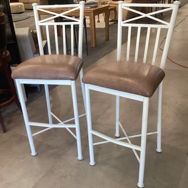 Pair of counter height stools