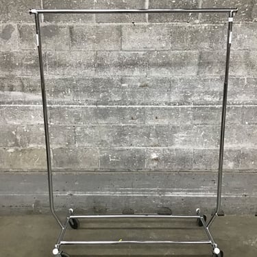 Adjustable Rolling Garment Rack (Seattle)