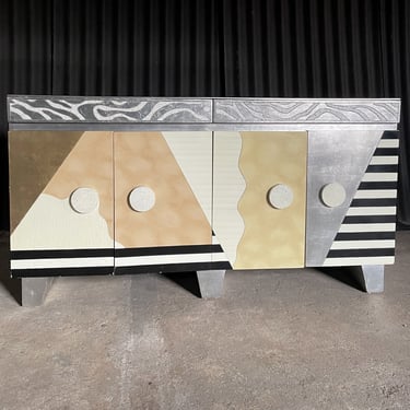 Ettore Sottsass Memphis style cabinet. 