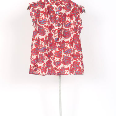 Brenna Top - Electric Red