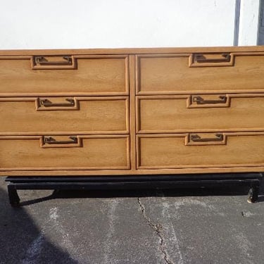 Dresser Mid Century Modern MCM American of Martinsville Chinoiserie Chest of Drawers Asian Campaign Media Console CUSTOM PAINT Available 