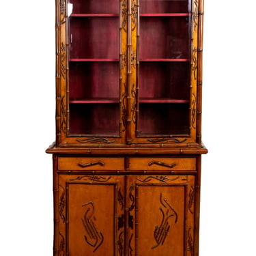 Bamboo Aesthetic Period Cabinet