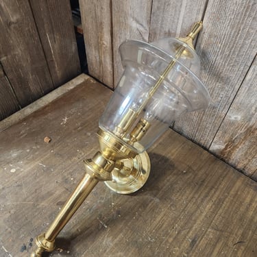 Brass Outdoor Sconce 8
