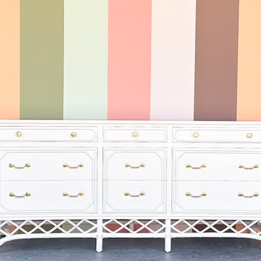 Ficks Reed Rattan Dresser