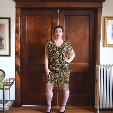 black dress with gold bees Bougie Bee Dress  Shop Beedaboss