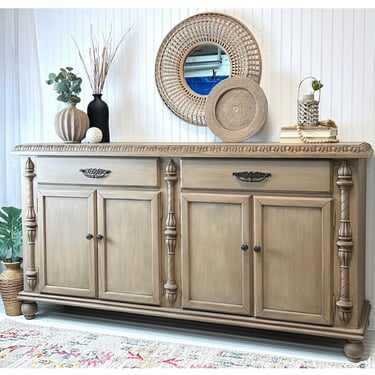 Beautiful Rustic Buffet Cabinet Sideboard Credenza Dresser 