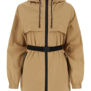 Burberry Woman Cappuccino Polyester Parka