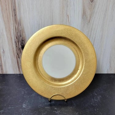 Vintage Gold Charger - Theodore Haviland New York 