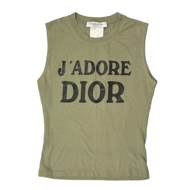 J'Adore Dior Army Green Tank