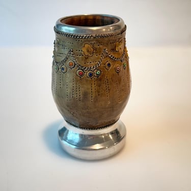 Vintage Wooden Yerba Mate Cup 