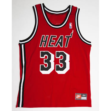1997/98 Nike Alonzo Mourning Miami Heat Pro Cut Jersey