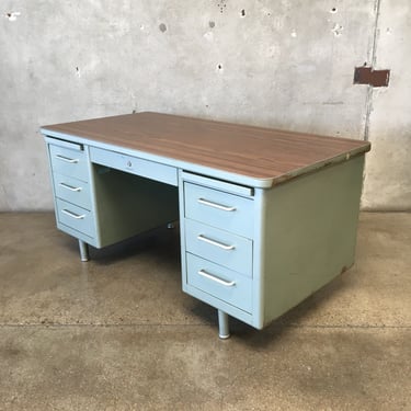 Vintage Tanker Desk by Steelcase