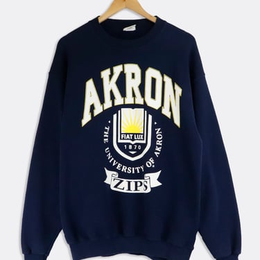 Vintage The University Of Akron Sweatshirt Sz L