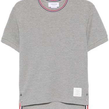 Thom Browne Men Rwb Cotton T-Shirt
