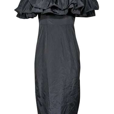 Rhode - Black "Viola" Off-The-Shoulder Dress Sz 4