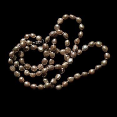 36 inch Hand-Knotted Freshwater Pearl Necklace