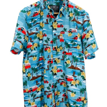 Dixxon Flannel x Snap On Tools Print All Over Hawaiian Shirt Medium